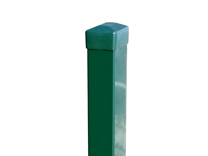 Zaunpfosten Metall 60x40mm - verschiedene Farben - Blank