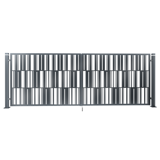 Gartentor - 2‑flügelig - MODERN