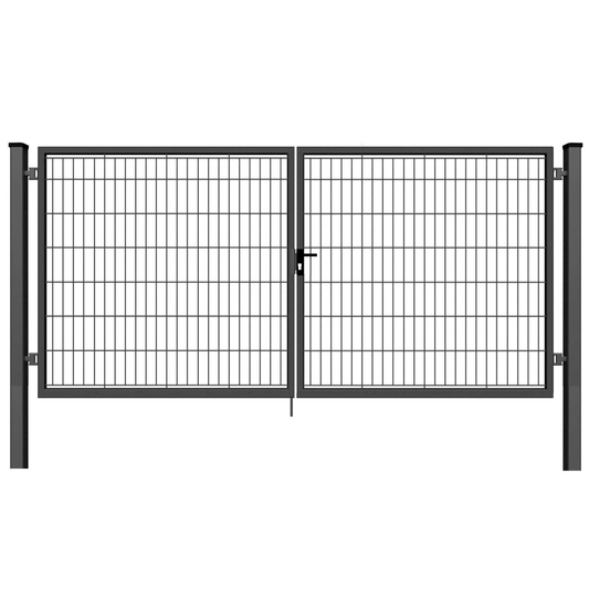 Gartentor - 2‑flügelig - Doppelstab 6/5/6